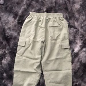 green cargo pants